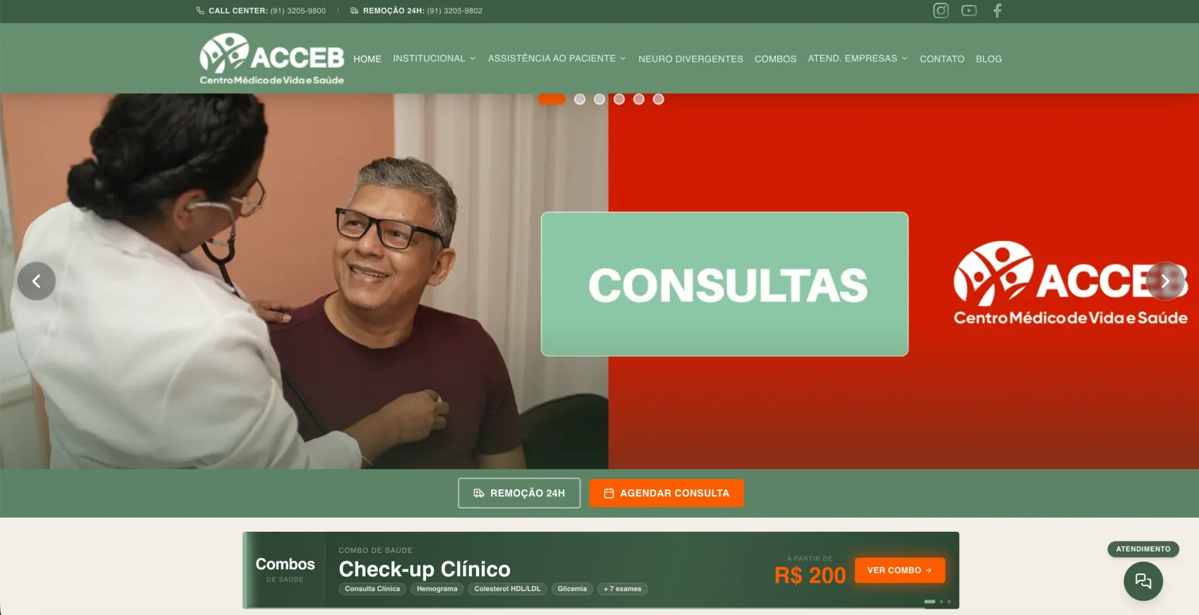 Site da ACCEB